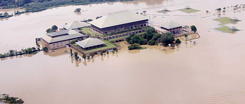 starving children in africa_31. Sri Lankan Parliament flooded