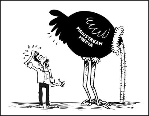 Only candid voices in Sri Lanka's mainstream media these days come from political cartoonists!